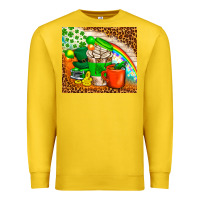 Lemon Coffee Cups St Patricks Day Tumbler Premium Sweatshirt - BundleAndBundleShop