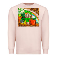 Pale Pink Coffee Cups St Patricks Day Tumbler Premium Sweatshirt - BundleAndBundleShop