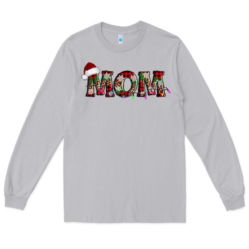Christmas Mom Long Sleeve Tee by AdoDesignShop | Teevron