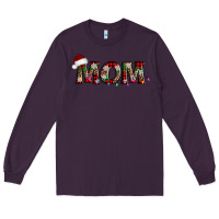 Plum christmas mom Long Sleeve Tee - AdoDesignShop