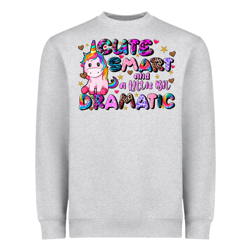 Cute Smart And A Little Bit Dramatic Heavyweight Sweatshirt by JahusDesignShop | Teevron