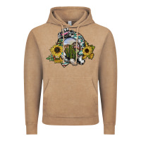 Vintage Coffee western horseshoe Vintage Hoodie - SublimationCraftShop