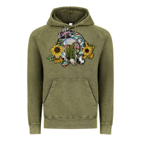 Vintage Olive western horseshoe Vintage Hoodie - SublimationCraftShop