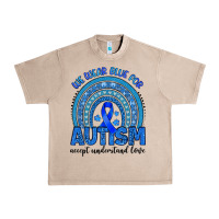 French Oak we wear blue for autism accept understand love Urban Heavy Tee - Artiststas