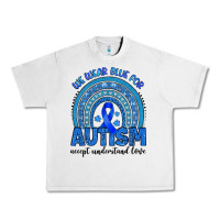 Lunar Rock we wear blue for autism accept understand love Urban Heavy Tee - Artiststas