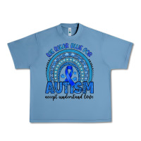 Pebble Blue we wear blue for autism accept understand love Urban Heavy Tee - Artiststas