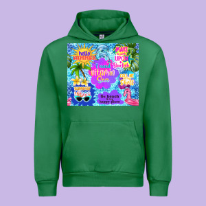 I Need Vitamin Sea Urban Hoodie Designed By Tumblerdesignbyshophia