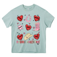 Arona howdy valentine copy Heavy Core Tee - MaliasSmallBusiness