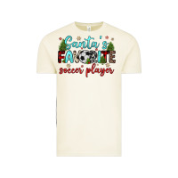Vintage Arctic santa s favorite soccer player Vintage Tee - JahusDesignShop