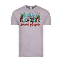 Vintage Zinc santa s favorite soccer player Vintage Tee - JahusDesignShop