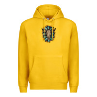 Lemon Western Gemstone Bull Skull Premium Hoodie - Bettercallsaul