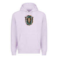 Lilac Western Gemstone Bull Skull Premium Hoodie - Bettercallsaul