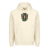 Sandshell Western Gemstone Bull Skull Premium Hoodie - Bettercallsaul