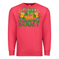Cardinal Bad And Boozy St. Patricks Premium Sweatshirt - BundleAndBundleShop