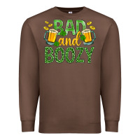 Chestnut Bad And Boozy St. Patricks Premium Sweatshirt - BundleAndBundleShop
