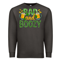 Smoke Bad And Boozy St. Patricks Premium Sweatshirt - BundleAndBundleShop