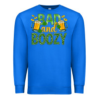 True Royal Bad And Boozy St. Patricks Premium Sweatshirt - BundleAndBundleShop