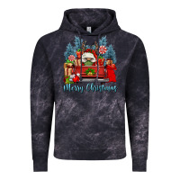 Cloud Black merry christmas gnomes truck Vintage Hoodie - FaDigitalArtStudio