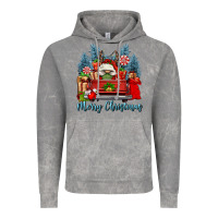 Cloud Rock merry christmas gnomes truck Vintage Hoodie - FaDigitalArtStudio