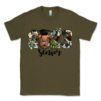 Army Green highland cow 2023 Classic Tee - JahusDesignShop