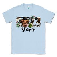Dusty Blue highland cow 2023 Classic Tee - JahusDesignShop