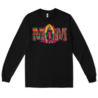 Black mom our lady of guadalupe Long Sleeve Tee - Artiststas