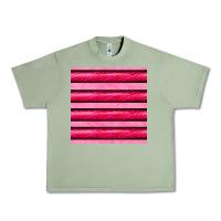 Oil Green valentines day zebra stripes seamless pattern Urban Heavy Tee - BundleAndBundleShop