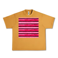 Peanut Butter valentines day zebra stripes seamless pattern Urban Heavy Tee - BundleAndBundleShop