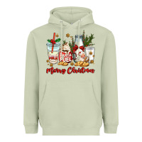 Matcha santa fuel merry christmas Heavyweight Hoodie - MaliasSmallBusiness