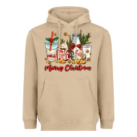 Mushroom santa fuel merry christmas Heavyweight Hoodie - MaliasSmallBusiness