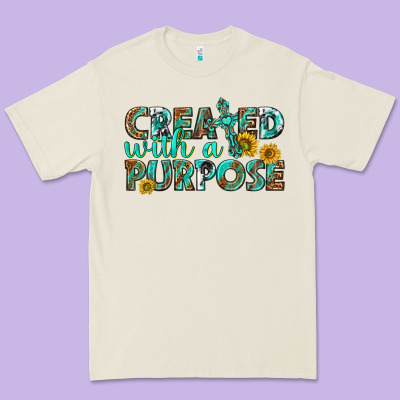 Premium Tee created with a purpose