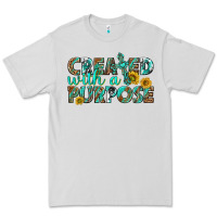 Dove Grey created with a purpose Premium Tee - texasbilliewilder