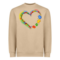 Mushroom autism heart Heavyweight Sweatshirt - JahusDesignShop