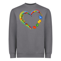Storm autism heart Heavyweight Sweatshirt - JahusDesignShop