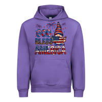 Tulip God Bless America with gnome 4th of july Urban Hoodie - HowdyJamesFarm