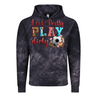 Cloud Black look pretty play dirty soccer Vintage Hoodie - HRA Design Shop