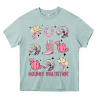 Arona howdy valentine Heavy Core Tee - MaliasSmallBusiness