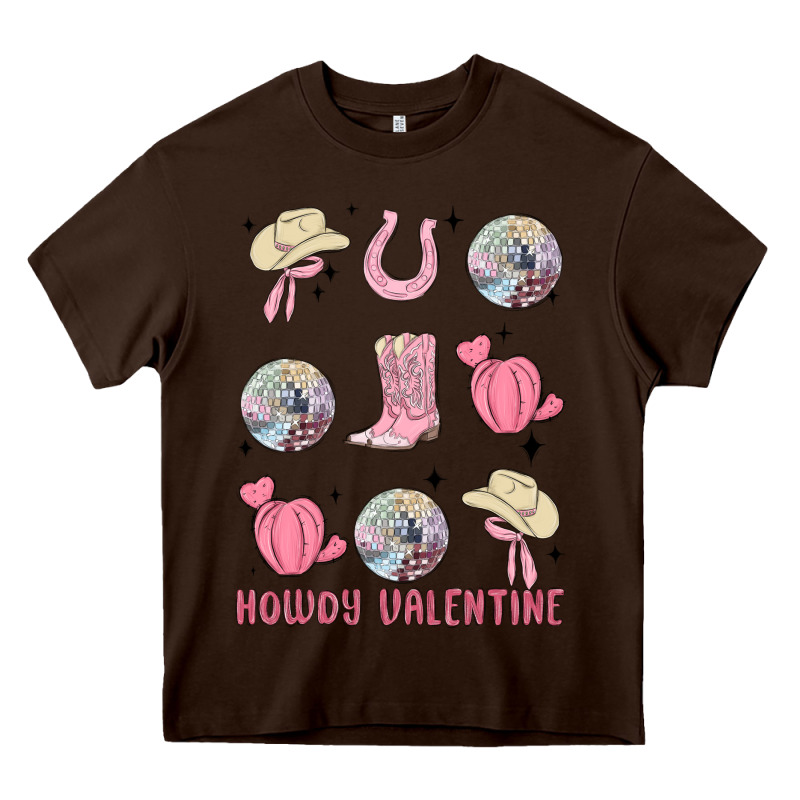 Howdy Valentine Heavy Core Tee by MaliasSmallBusiness | Teevron