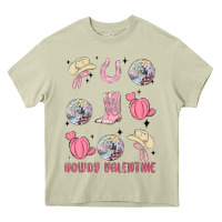 Mossy howdy valentine Heavy Core Tee - MaliasSmallBusiness