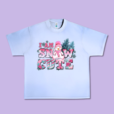 I Am Snow Cute Urban Heavy Tee Designed By Adodesignshop