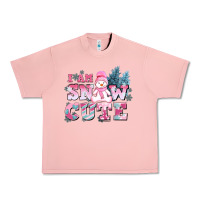 Salmon i am snow cute Urban Heavy Tee - AdoDesignShop
