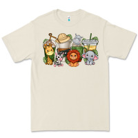 Bone cute baby safari animals coffee cups Premium Tee - texasbilliewilder