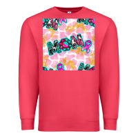 Cardinal Breast Cancer Awareness Mom With Leopard Patterns Premium Sweatshirt - BundleAndBundleShop