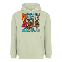 Matcha merry christmas trees Heavyweight Hoodie - MaliasSmallBusiness