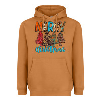 Meerkat merry christmas trees Heavyweight Hoodie - MaliasSmallBusiness