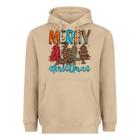 Mushroom merry christmas trees Heavyweight Hoodie - MaliasSmallBusiness