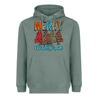 Sage merry christmas trees Heavyweight Hoodie - MaliasSmallBusiness