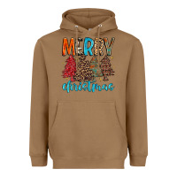 Toasted Coconut merry christmas trees Heavyweight Hoodie - MaliasSmallBusiness
