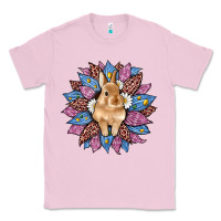 Bubblegum Pink easter leopard bunny sunflower Classic Tee - Artiststas