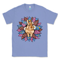 Colony Blue easter leopard bunny sunflower Classic Tee - Artiststas